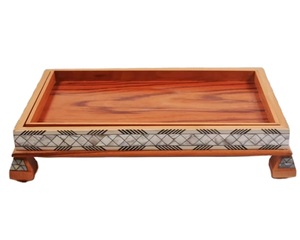 ถาดผลไม้แห้งลูกกวาดดีไซน์แบบอาหรับฝังมุกหรูหราสำหรับการโฮสต์รอมฎอนของขวัญวันอีดการตกแต่งบ้านที่หรูหรา - Product Image 4