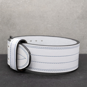 Cinturón de Cuero para Levantamiento de Pesas para Hombre, Logotipo Personalizado, Hebilla de Doble Punta, Ajustable, Soporte para Gimnasio, Fabricante Mayorista, Equipo de Gimnasio OEM - Product Image 2