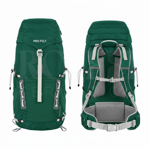 Sac à dos de voyage 40L en matériau imperméable pour l'extérieur, avec bretelles réglables, support dorsal respirant, vente en gros à prix abordable - Product Image 3