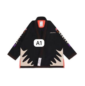 Kimono de Jiu-Jitsu de haute qualité, BJJ, professionnel, 440 g/m², respirant, personnalisé, noir, uniformes d'arts martiaux - Product Image 2