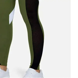 <b>Women's</b> Simple Casual High Waist Solid Light <b>Blue</b> Yoga <b>Leggings</b> Full Length Seamless Elastic Waist Pants Cotton/Bamboo Fiber - Product Image 5