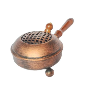 Brass Incense <b>Burner</b> With Candle Holder Aromatherapy Diffuser <b>For</b> Home Decor All Season Use Incense Holder On Sale - Product Image 2