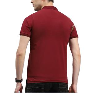 Camiseta de Golf de Secado Rápido para Hombre, 100% Algodón de Alta Calidad, con Logotipo Personalizado, Diseño Sólido, Tipo Polo, de Bangladesh - Product Image 2