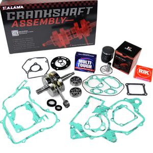 ชุดซ่อมเครื่องยนต์ใหม่ CR125R ปี 92~98 พร้อมเพลาข้อเหวี่ยง ลูกสูบ ปะเก็น ซีลน้ำมัน แบริ่งหลัก - สภาพใหม่ - Product Image 1
