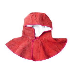 Premium Heavy-Duty Cowhide Split Leather Welding Hood Safety Heat Resistant Protective Working Welders <b>Caps</b> - Product Image 2