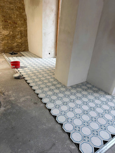 Pas cher Prix Relief Ciment Carreaux Bohème Vintage Carrelage pour Jardin Antidérapant Pavé Carreaux pour Intérieur Extérieur - Product Image 6