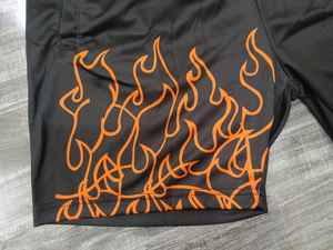 Shorts de sport pour homme personnalisés, imprimés, à taille élastique, double couche en mesh, pour le basketball, le fitness et le streetwear - Product Image 4