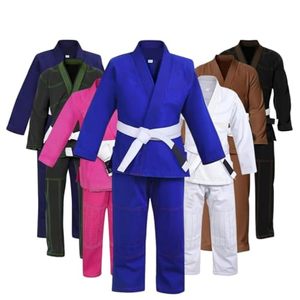 ชุดยิวยิตสู Bjj Gi พร้อมตะเข็บสีส้ม ชุดยิวยิตสู คิโมโน 100% ผ้าฝ้ายเนื้อเพิร์ล 450GSM ชุดยูนิฟอร์มศิลปะการต่อสู้ - Product Image 3
