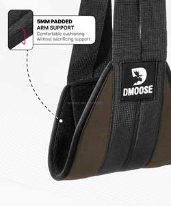 Gym Lifting Straps <b>Nylon</b> for Closure for Deadlift Non <b>Slip</b> Wrist Support with Custom Logo - Product Image 4