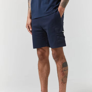 Conjunto de Verano para Hombre de Dos Piezas, Camiseta y Pantalones Cortos de Algodón con Logotipo Personalizado - Product Image 4