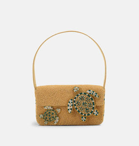 งานฝีมือปักลาย AL MALIK CRAFT กระเป๋าคลัทช์ทรงต่างๆ ทำมือประดับลูกปัด ดีไซน์เนอร์ ผ้าฝ้าย รูปทรงตามสั่ง สไตล์โบฮีเมียน สำหรับงานกลางคืน - Product Image 3