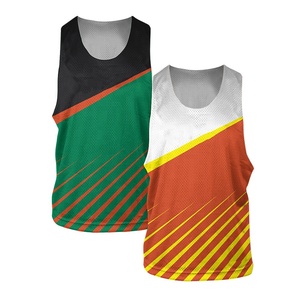 Diseño Lacrosse Pinnies Cool Max Malla transpirable XXL Sublimado Reversible College Team Pinnie Tallas grandes Característica - Product Image 1