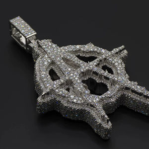 Colgantes y Dijes Finos de Hip Hop para Hombre al por Mayor, Plata de Ley 925, Diseño Personalizado con Diamantes, Joyería Fina - Product Image 4