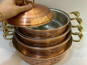 Olla de cocina redonda de diseño admirable con tapa, olla de aluminio de calidad superior a un precio y diseño atractivos. - Product Image 4