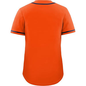 Camisetas de Béisbol Estilo Profesional, Corte Atlético, Construcción Duradera de Poliéster, Mangas Raglán, Cierre Frontal con Botones para un Look Auténtico - Product Image 3