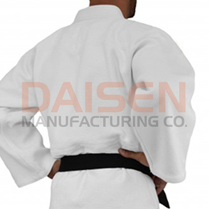 Uniforme de Karate para Hombre, Blanco, 100% Algodón, Duradero, Corte Regular, Talla Adulto, Kit de Ropa para Artes Marciales - Product Image 5