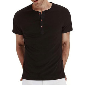 Men's <b>Black</b> <b>Long</b> Sleeve <b>T</b>-<b>Shirt</b> O-Neck Regular Fit Solid Color 100% Cotton Jersey Casual Knitted Fabric - Product Image 2