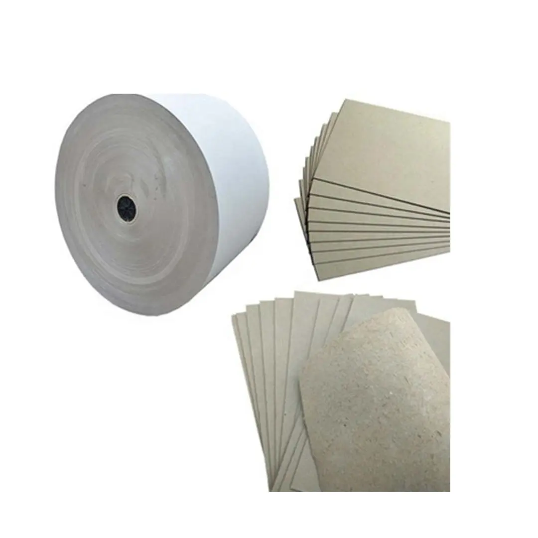 Duplex Board Gsm 180/200/230/250/300/350/400/450 Gecoat Board Wit Papier Grey Back Verpakkingsmateriaal Geverifieerd Exporteur India