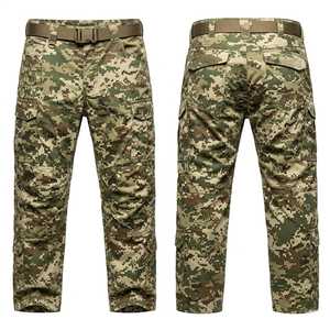 Pantalones de caza de camuflaje al por mayor, pantalones de caza de camuflaje personalizados para hombre, pantalones de caza softshell para exteriores. - Product Image 2