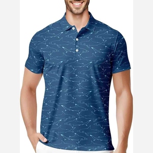 เสื้อยืดแฟชั่นผู้ชาย โพลีเอสเตอร์ 100% สำหรับฤดูร้อน แห้งเร็ว ลายพิมพ์ 3 มิติ สไตล์ฮาวาย แขนสั้น ลำลอง ติดกระดุมเม็ดเดียว - Product Image 6