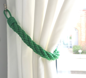 Export Quality Jute Curtain <b>Tiebacks</b> – Durable Eco-Friendly Natural Curtain Holders with Custom Logo for Global Buyers - Product Image 1