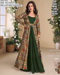 Anarkali vert Aqua Raas - Product Image 1