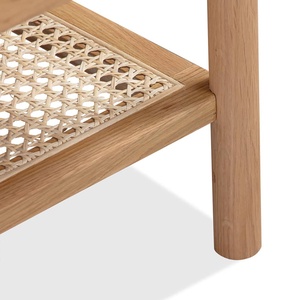 ตู้ข้างเตียงไม้สักคุณภาพสูงสำหรับโรงแรม พร้อมลิ้นชัก  ผู้ผลิต OEM ODM - Product Image 4