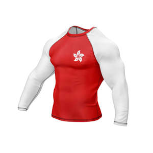 Custom Short <b>Sleeve</b> Men's MMA Rash Guard-Breathable Comfortable Custom Logo OEM Service High Quality Custom Color & Material - Product Image 4