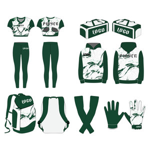 Uniforme de football américain pour femmes, ensemble personnalisé de maillot et de pantalon d'équipe, vêtements de football féminins de qualité supérieure pour l'entraînement - Product Image 5