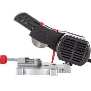Mini Sega da Banco per Tagli Obliqui con Angolo di Taglio di 0,45 Gradi, Due Lame in Acciaio e Resina da 2 5/16 Pollici, Profondità di Taglio 1/2 Pollice, 120V/220V - Product Image 2
