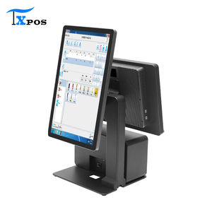 Boîtier métallique Taixun pour terminal de point de vente à double écran tactile 15,6 pouces, processeur Intel I3/i5/i7, stockage SSD 128G-500G, Android/Windows - Product Image 5