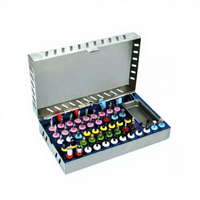 Kit universel d'implants dentaires, écarteur osseux, forets coniques de compression, instruments chirurgicaux d'implantologie, 50 pièces réutilisables, autoclavables
