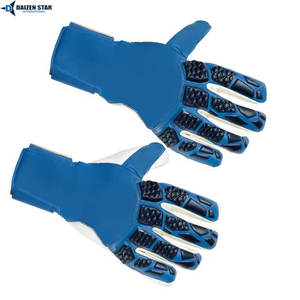 Gants de gardien de but de qualité supérieure, respirants, fermeture à boucle, paume en latex à forte adhérence, protection des doigts et du pouce pour les professionnels - Product Image 5
