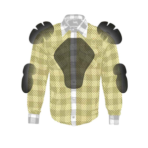 Men Motorcycle Riding Shirt Camo Abrasion Resistant Protective Armored Biker Shirt <b>Jacket</b> Motorcycle Overshirt for Road Riding - Product Image 2