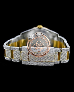 <b>Men's</b> Full Moissanite Diamond <b>Watch</b> Luxury Iced Out Bracelet Wristwatch - Product Image 3