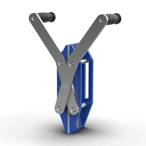 Ausavina Double Handed Carry <b>Clamps</b> Slabs Easily and Convenient Stone Equipment (ADHGC100) for Lifting and Moving Stone 136 (mm) - Product Image 4