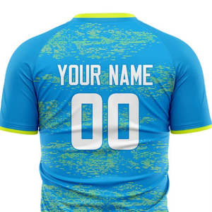 เสื้อฟุตบอลแบบซับลิเมชั่นคุณภาพสูงสั่งทำได้ตามต้องการ สำหรับทุกเพศ ผลิตจากโพลีเอสเตอร์ 100% สวมใส่สบาย ชุดยูนิฟอร์ม OEM แห้งเร็ว ต้านเชื้อแบคทีเรีย - Product Image 5