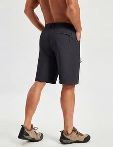 Shorts cargo de randonnée pour hommes 10 pouces, séchage rapide, légers, extensibles, pour le golf, les voyages et les activités de plein air, avec 5 poches - Product Image 3