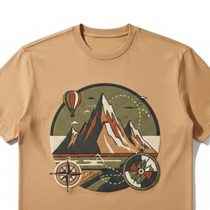 เสื้อยืดผู้ชายพิมพ์ลายพัฟโฟม3D เสื้อยืดวินเทจโอเวอร์ไซส์ - Product Image 5