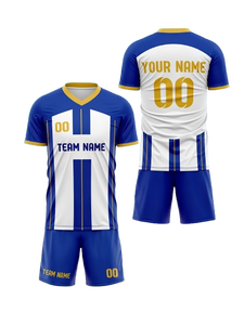 Uniformes de football de haute qualité pour hommes et femmes, vêtements de sport respirants et légers à séchage rapide, uniforme de football unisexe pour équipe de club - Product Image 2