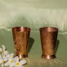 Traditional Copper Glass Tumbler Manufacturer Ayurvedic Drinking Water Cup Bulk Supply Export Metal <b>Drinkware</b> - Product Image 4