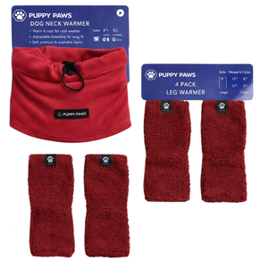 Conjunto de Calentadores de Patas y Protectores de Orejas para Perro, Color Rosa, Mangas de Felpa Suave con Cinta para la Cabeza para Mayor Calidez, Alivio del Estrés y Comodidad - Product Image 3