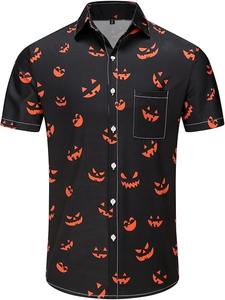 Camiseta hawaiana personalizada para hombre, cosida a mano, informal, antiarrugas, transpirable y cómoda, para adultos. - Product Image 3