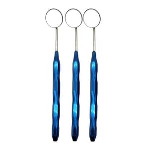 Miroir buccal chirurgical Morje, argenté, avec poignée ergonomique moletée, instrument chirurgical de classe II - Product Image 3
