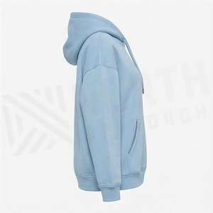 <b>Drop</b>-Shoulder Hoodies For Women High Quality Customizable Breathable Soft Plus Size Embroidered Logo Premium Tops Oem - Product Image 3