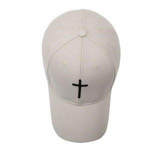 Wholesale Outdoor Breathable Custom Cross Hand Embroidery Logo Fancy Unisex Sun Protection Cotton Sports Baseball Cap Common - Product Image 5