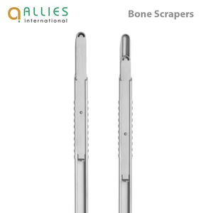 Raspador de Implantes Dentales de Acero Inoxidable de Doble Extremo de Calidad Premium, Raspador Manual de Hueso - Product Image 2