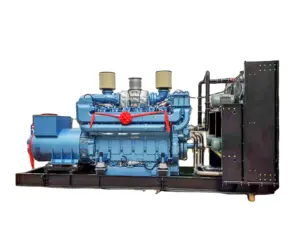 Generator daya Diesel 2,5 MVA Harga tanaman Diesel 2000 Kw Set Generator Diesel 2mw