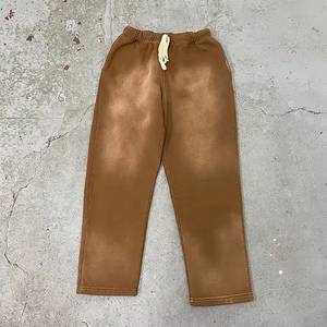 ARMA INTERNATIONAL – Nouveau pantalon homme personnalisé en coton de haute qualité, imprimé Y2K, vintage noir, délavé à l'acide, respirant, en molleton, taille élastique - Product Image 2