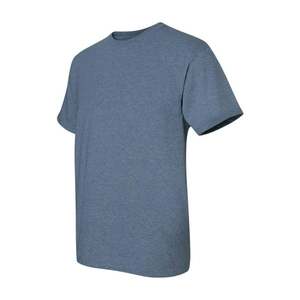 T-shirt respirant à manches courtes pour homme, 100% coton pur, style tendance, col rond, marque haut de gamme, été - Product Image 6